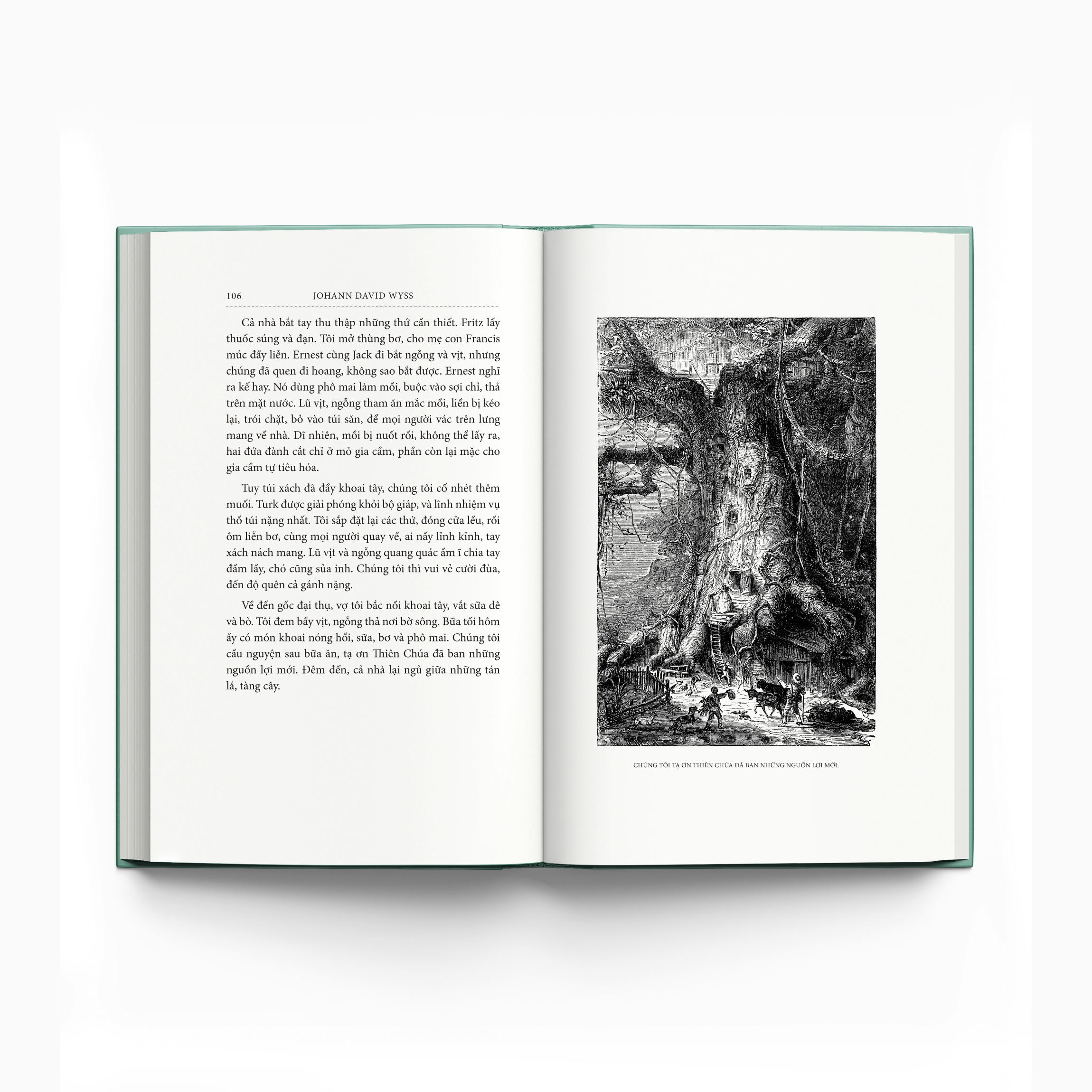 Gia đình Robinson Thụy Sỹ (bìa vải)