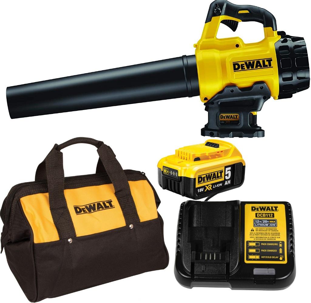 MÁY THỔI LÁ PIN CẦM TAY 18V(145 KM / H) DEWALT DCM562P1- HÀNG CHÍNH HÃNG