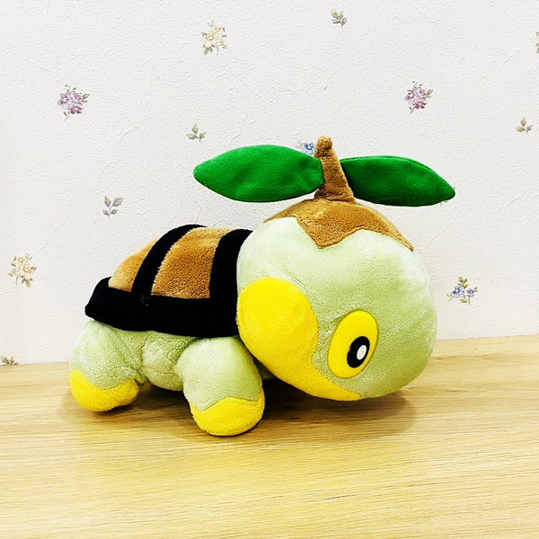 Gấu Bông Pokemon - Rùa Cỏ Turtwig (30 Cm) Gb221 (Tặng 1 Móc Khóa Dây Da Pu Đính Đá Lấp Lánh)