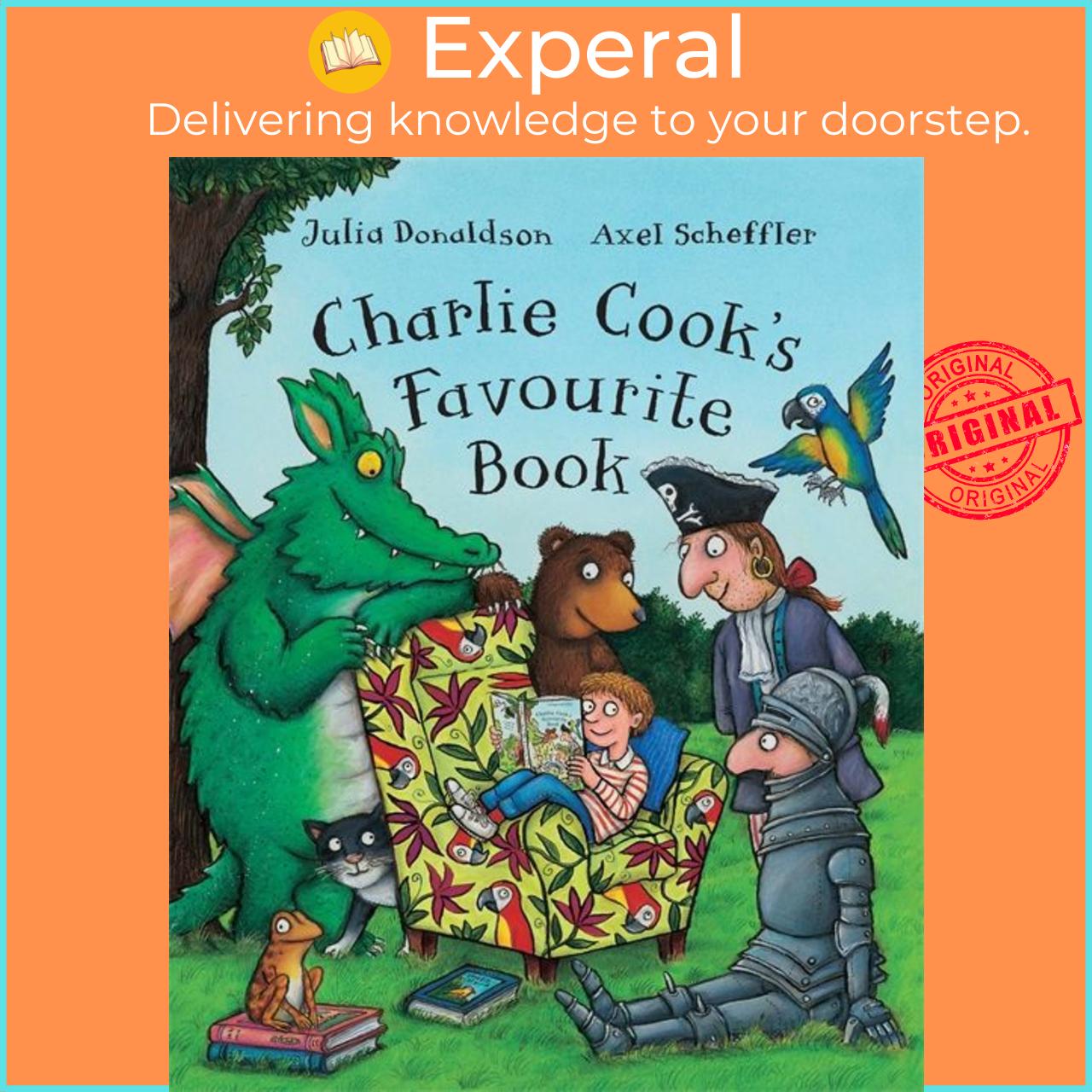 Sách - Charlie Cook's Favourite Book Big Book by Julia Donaldson (UK edition, paperback)