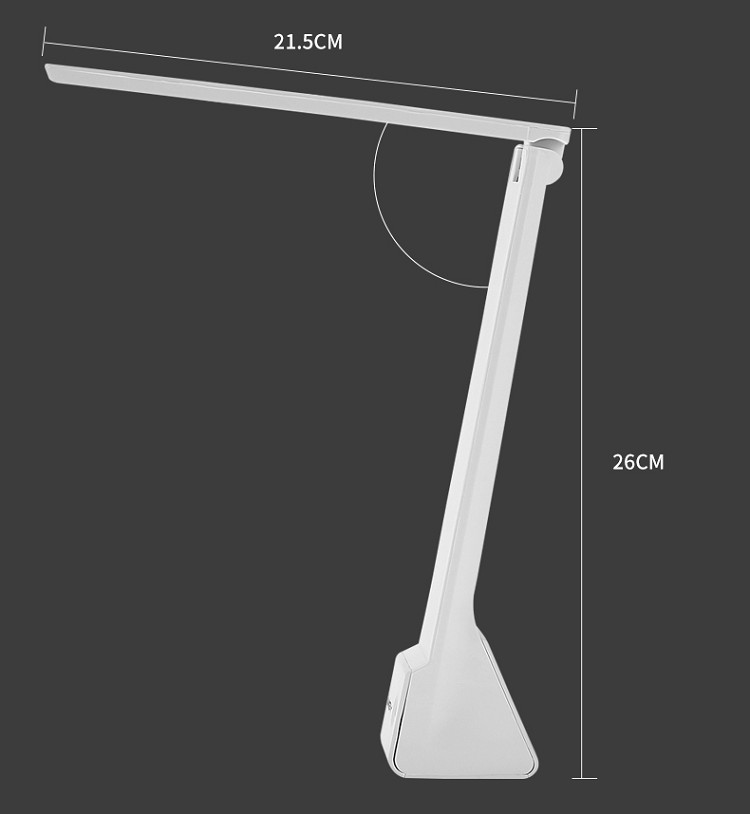 Đèn led cảm ứng chạm ba chế độ ánh sáng để bàn đọc sách U-12B ( Tặng kèm 01 đèn led cắm cổng USB màu ngẫu nhiên )