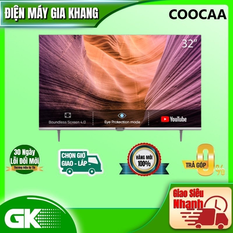 Smart TV HD Coocaa 32 Inch Wifi – Model 32S3U – Hàng chính hãng ️