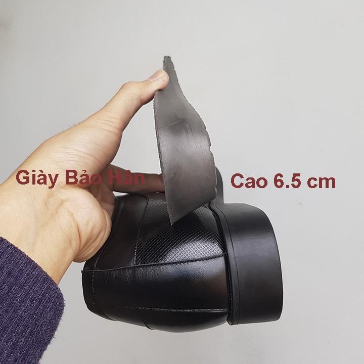 Giày tây công sở tăng chiều cao da bò GC002