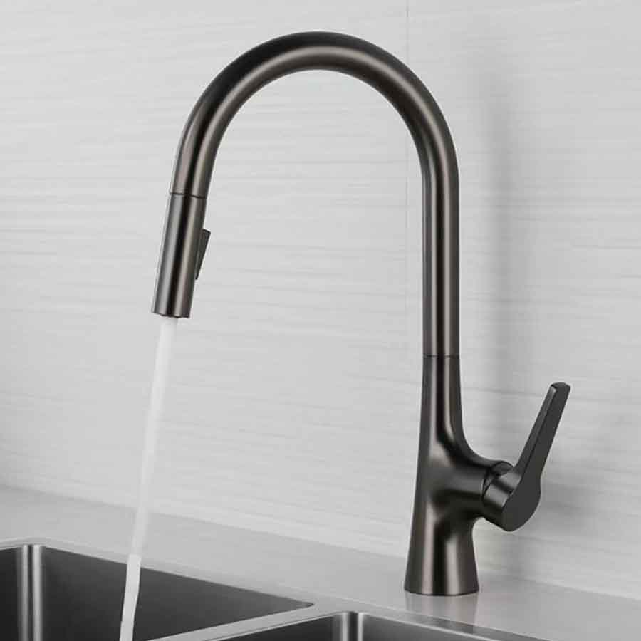 Vòi rửa bát Faster FS 929Grey Hàng chính hãng