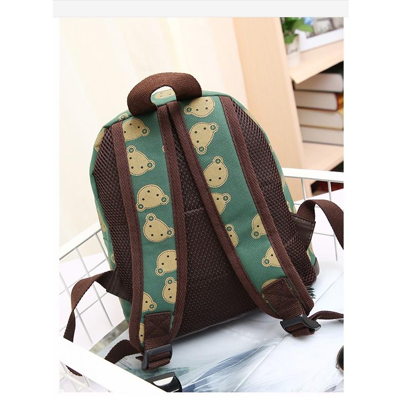 Ba lô hình gấu mẫu ba màu BLN16