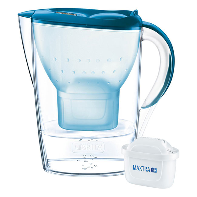 Bình Lọc Nước BRITA Marella Basic Blue - 2.4L (Kèm Maxtra Plus)