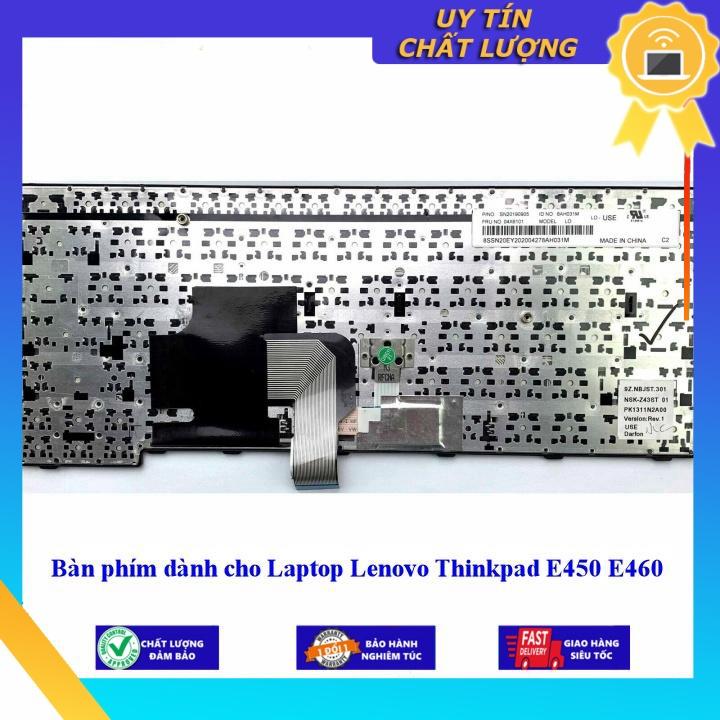 Bàn phím dùng cho Laptop Lenovo Thinkpad E450 E460  - Hàng Nhập Khẩu New Seal