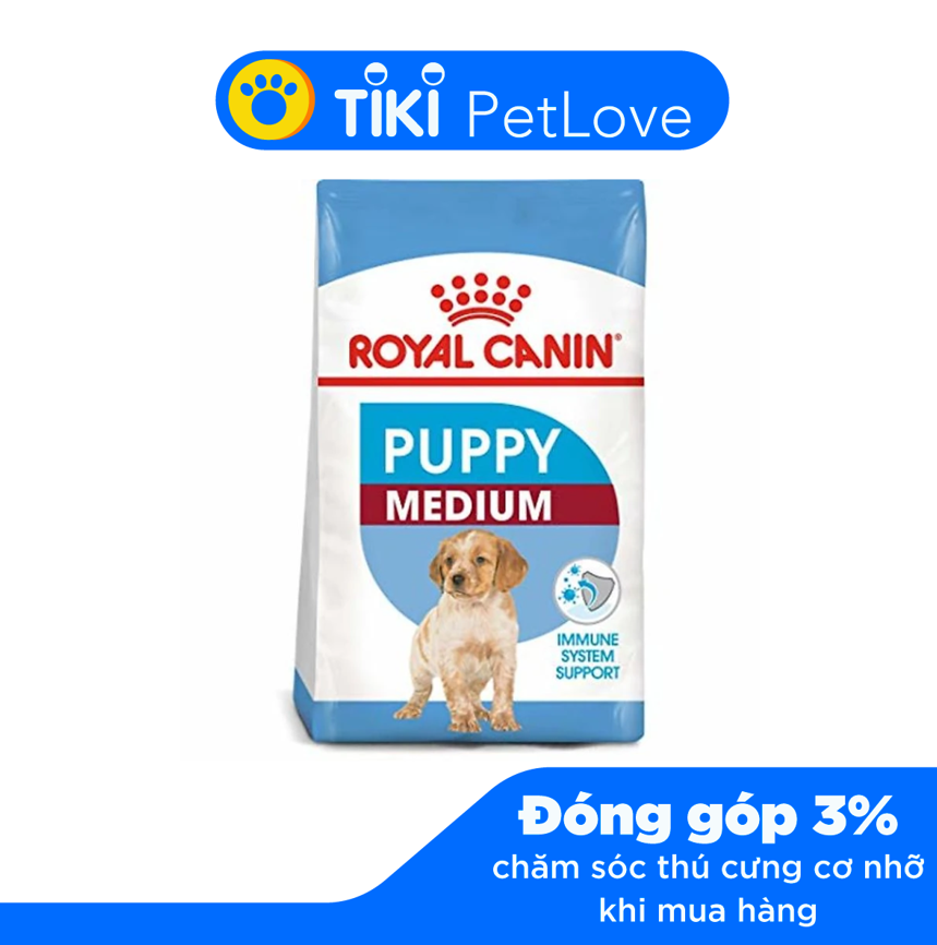 Thức Ăn Cho Chó Royal Canin Medium Puppy 4kg