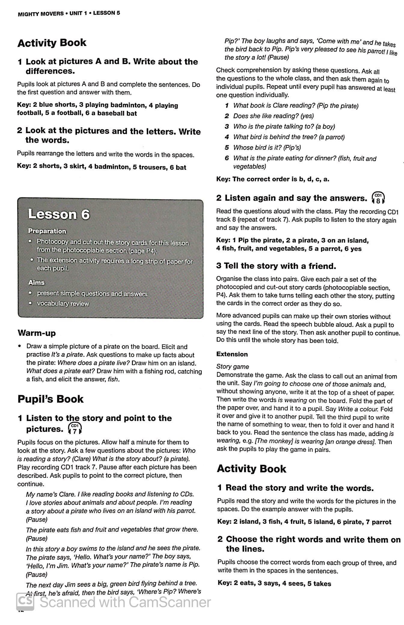 Mighty Movers 2nd Edition - Teacher's Book (Kèm DVD)