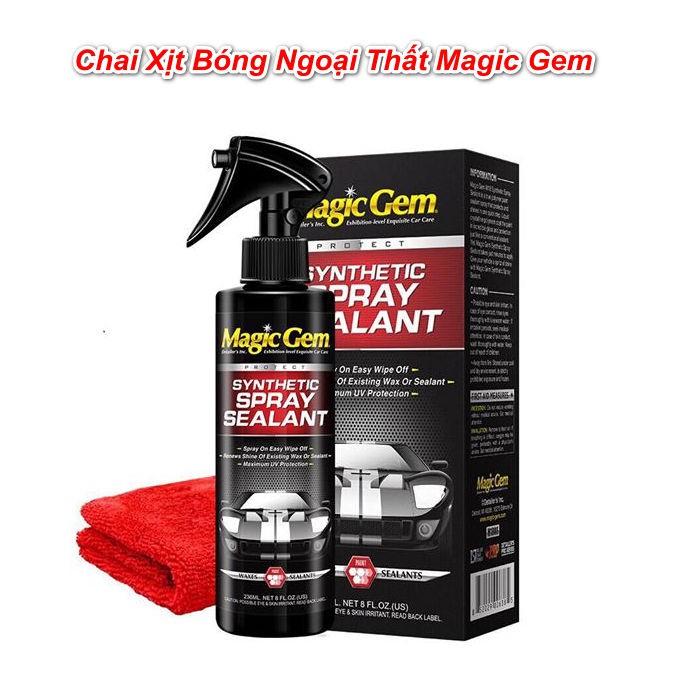 Chai xịt bóng ngoại thất Magic Gem chống bụi chống đọng nước