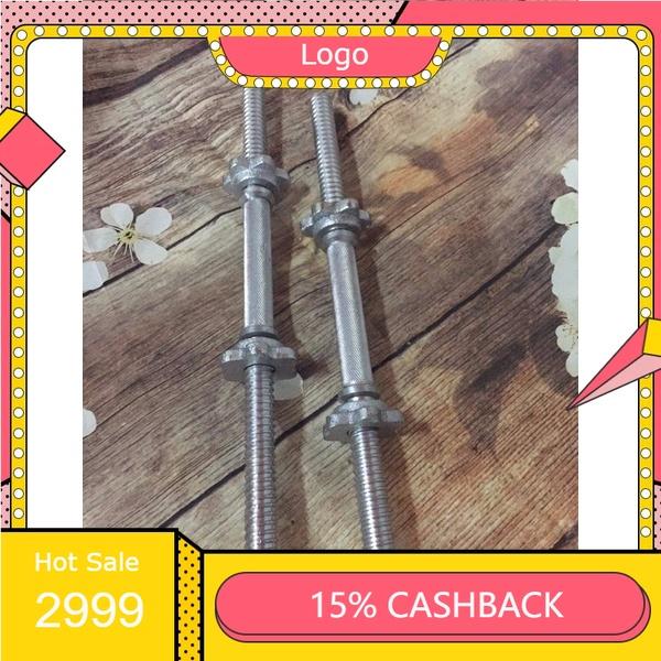 Đòn Tay Phi 27 Dài 50cm Lắp Full Tạ 100kg/ tay