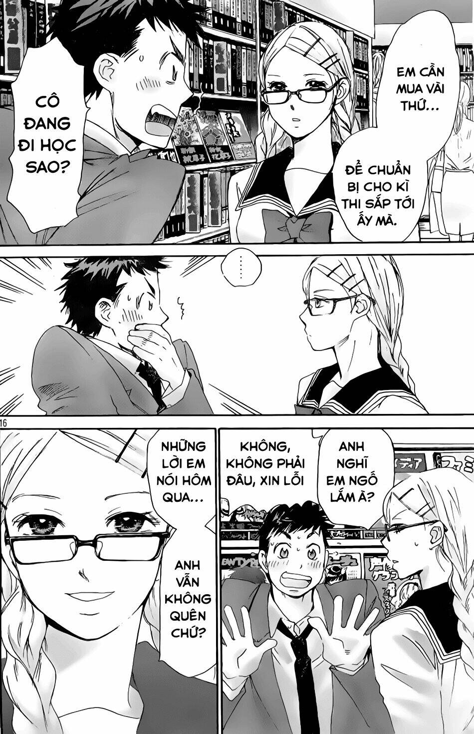 hachi ichi - 8 nàng 1 chàng chapter 8 17