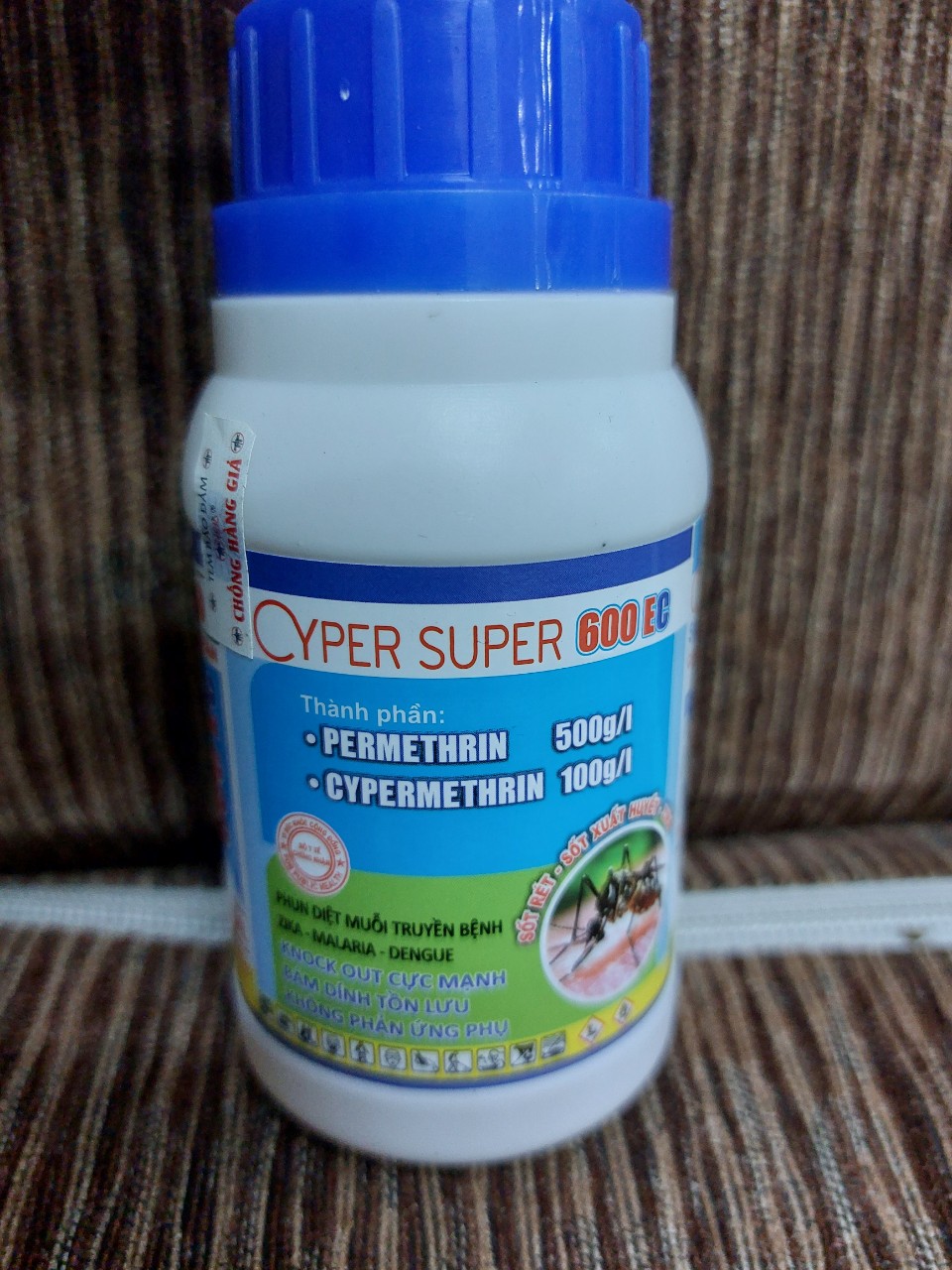 Thuốc diệt muỗi thế hệ mới CYPER SUPER 600EC - chai 100ml