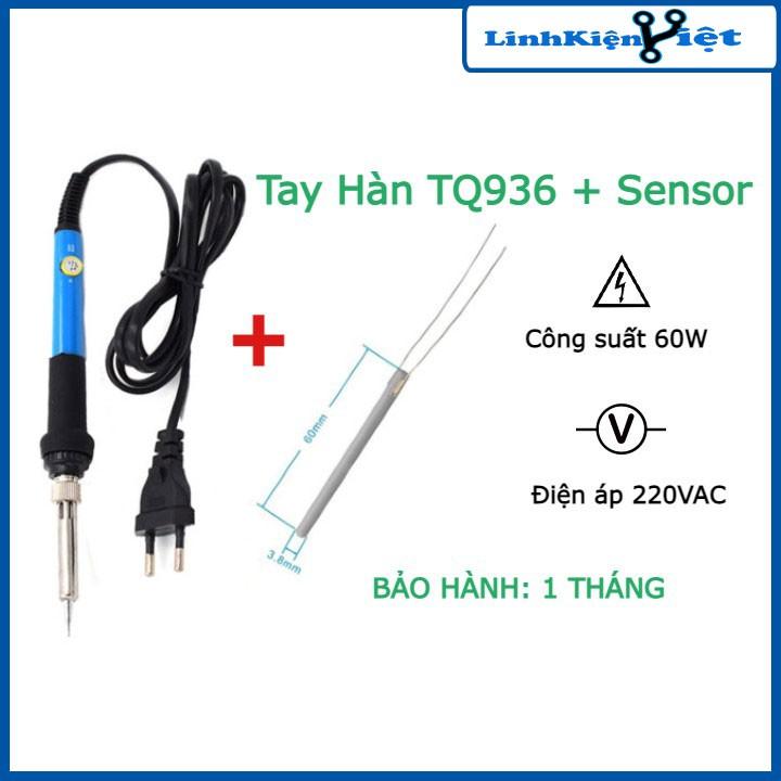 Combo tay hàn TQ936 và sensor hàn tq 936 có điều chỉnh nhiệt độ