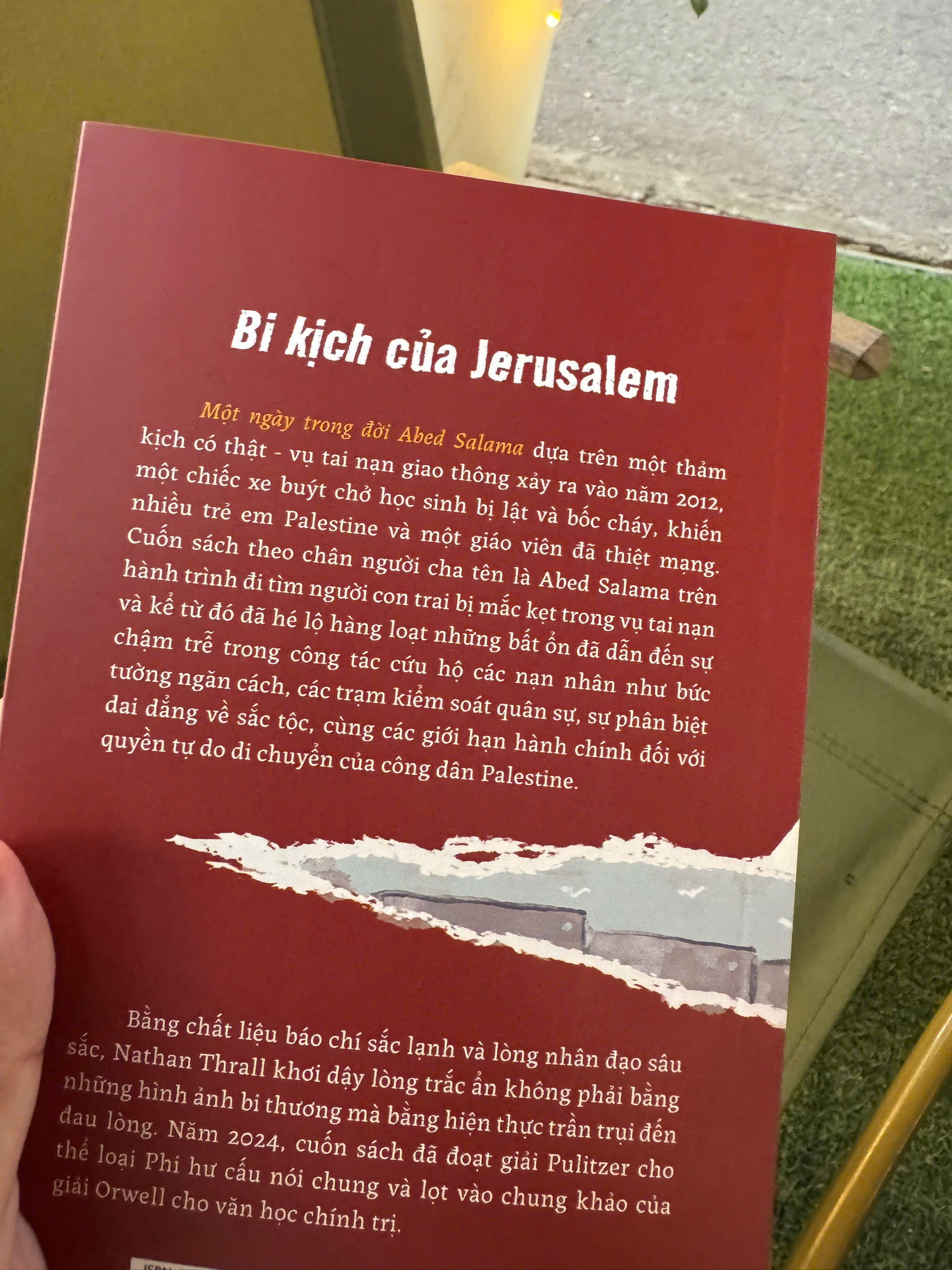 MỘT NGÀY TRONG ĐỜI ABED SALAMA (BI KỊCH CỦA JERUSALEM) - Nathan Thrall - LightBooks