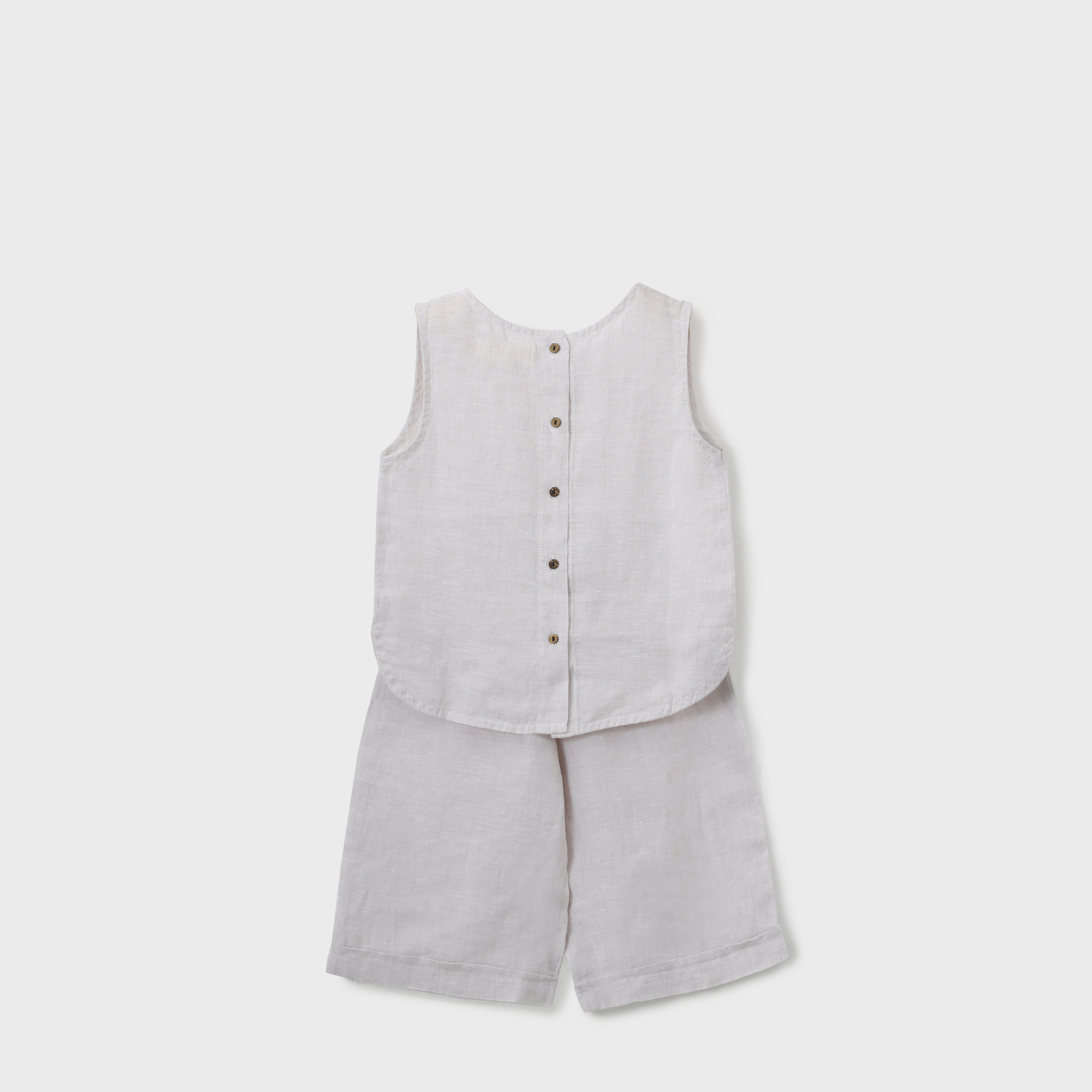 Bộ Áo Quần Linen Thoáng Mát Cho Bé Trai / Bé Gái - AMY SET - SEL009 - SAOLA KIDS CLOTHING