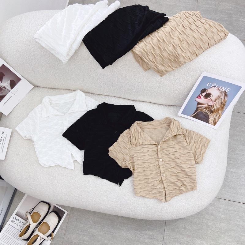 Set áo croptop kèm chân váy ôm