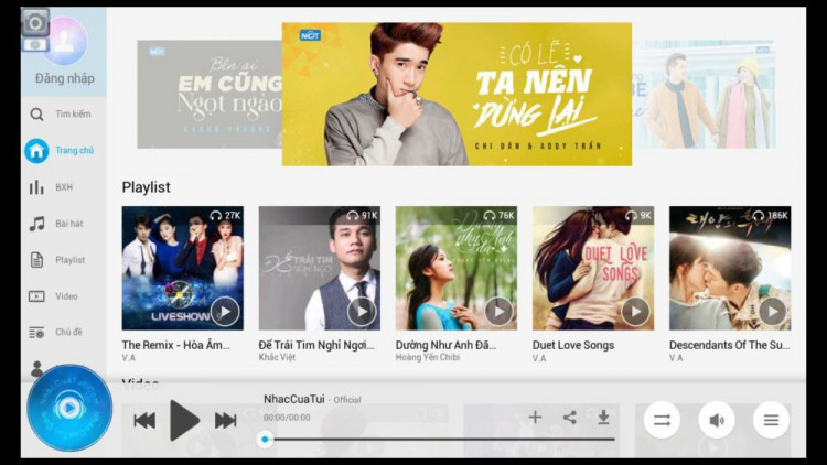 Thiết bị Smart tivi 4 anten vàng gold 7