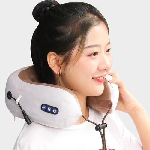 Gối Massage Cổ Chữ U Hồng Ngoại Cao Cấp Gối Massage Cổ Vai Gáy Hồng Ngoại Chữ U
