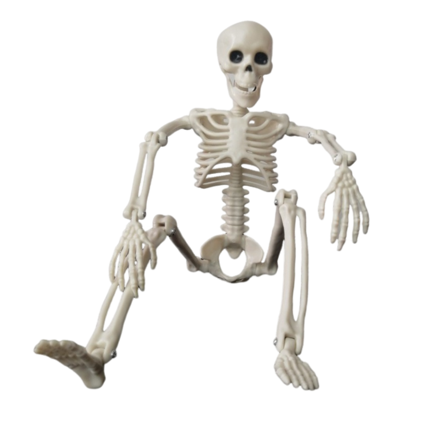 Halloween Skeleton Figurine Collectible Sculpture for Backyard Festival Lawn