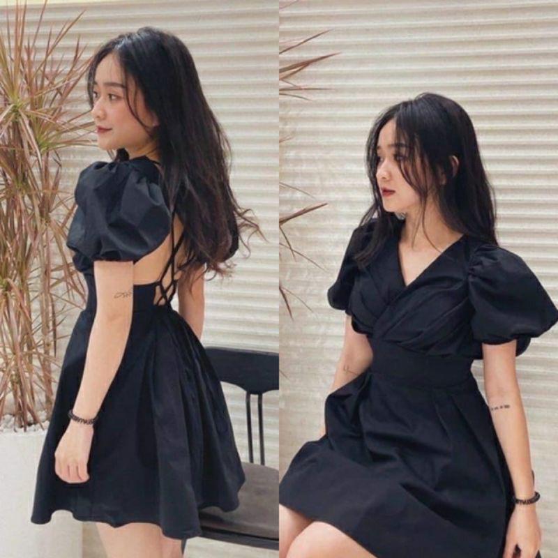 Đầm Đan lưng