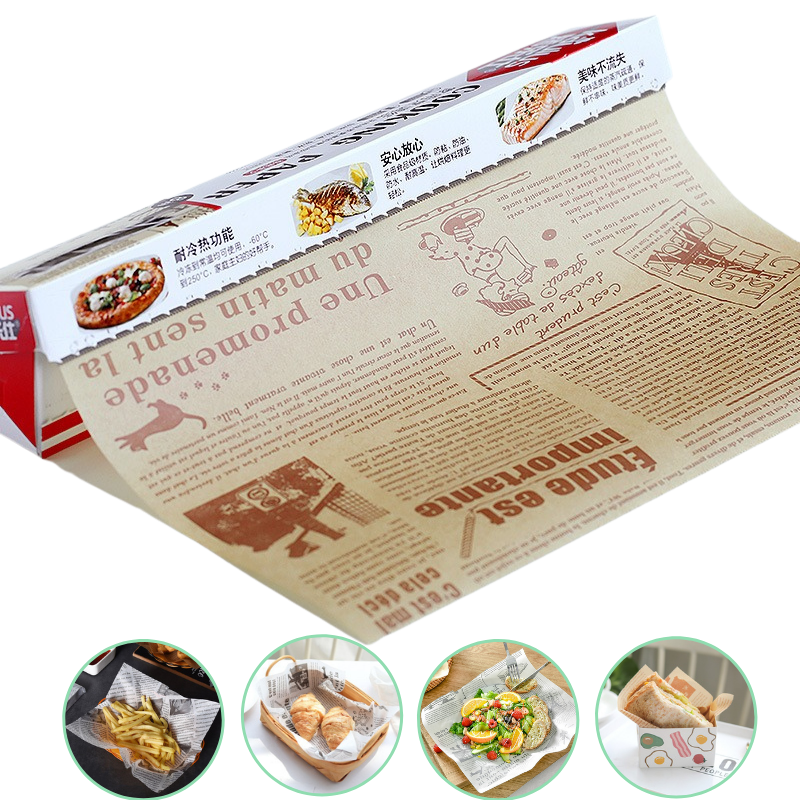 Giấy nến nướng bánh chống dính, chịu nhiệt, chống ẩm, không mùi| Cuộn giấy nướ g bánh 8M tiết kiệm