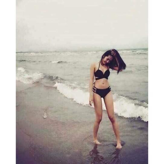 Bikini 2 mảnh chéo đen ( Ảnh chụp thật từ khách)