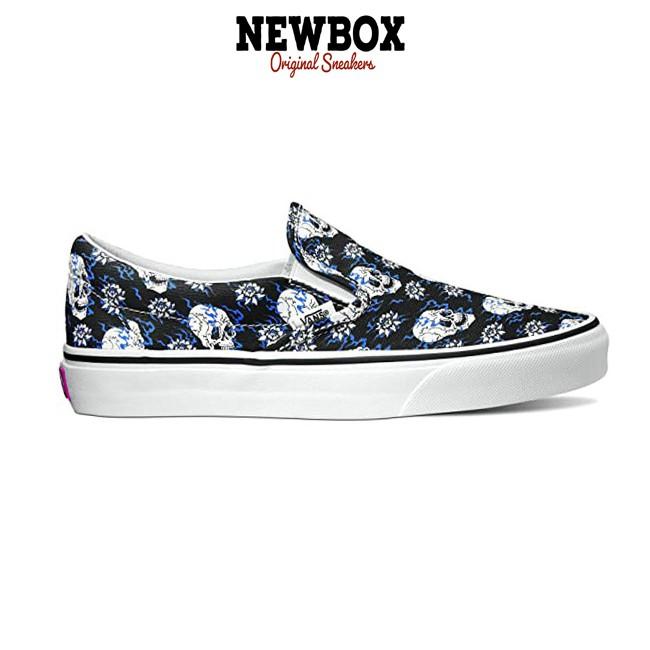 Giày Vans UA Classic Slip-On Flash Skulls - VN0A4U381HJ