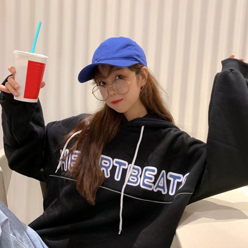 Áo hoodie Hàn Quốc phản quang in chữ