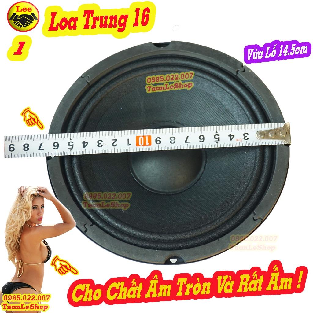 LOA BASS 16 JB KIÊM LOA TRUNG 16 TỪ 80 COI 19.5, LOA MID 16 GÂN VẢI 2 XẾP - GIÁ 02 CHIẾC