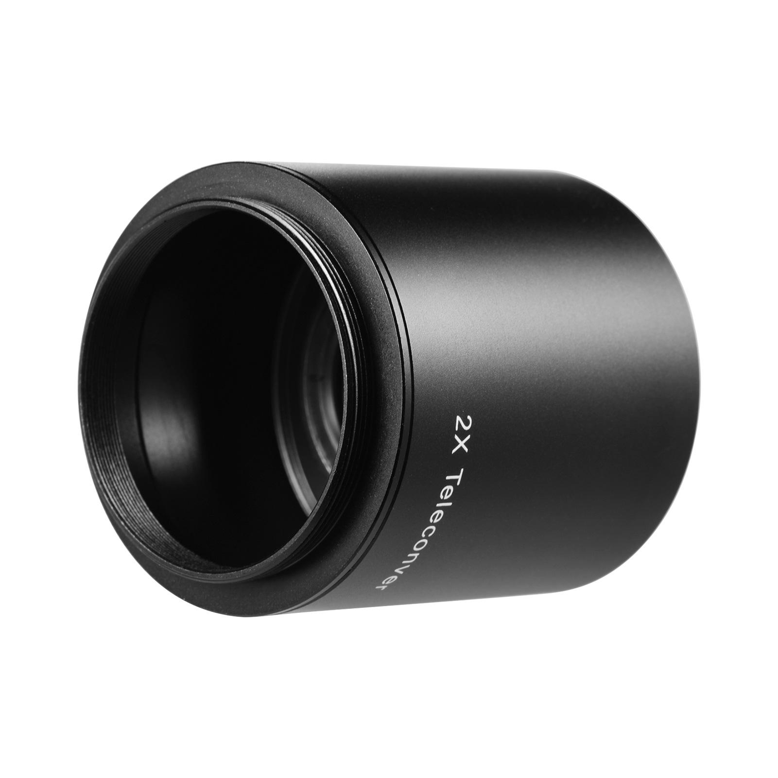 Camera MF Telephoto Zoom Lens F/8.3-16 T Mount+UV/CPL/FLD Filters + 2X 420-800mm Teleconverter Lens+T2-EOS Adapter Ring