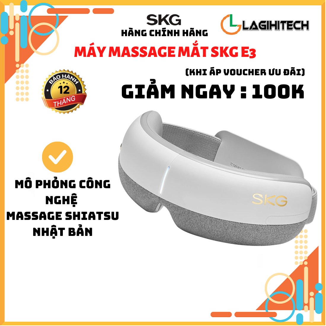 Máy massage mắt SKG E3