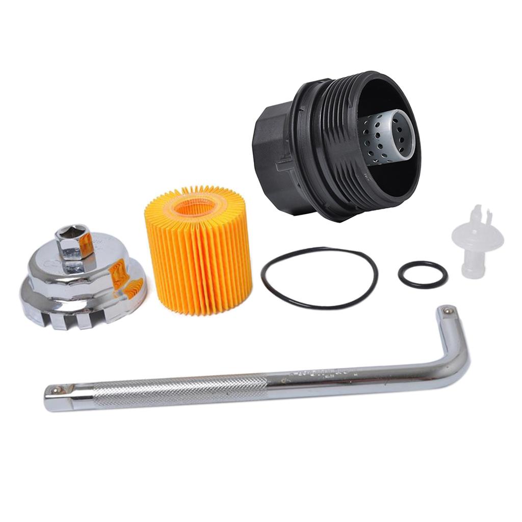 Car Oil Filter &Oil Filter Wrench Cap Socket for Toyota Corolla Prius
