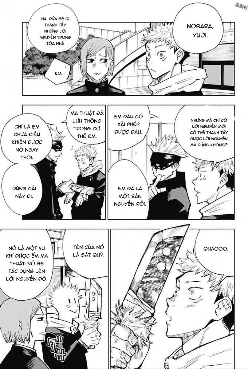 jujutsu kaisen - chú thuật hồi chiến chapter 4 12
