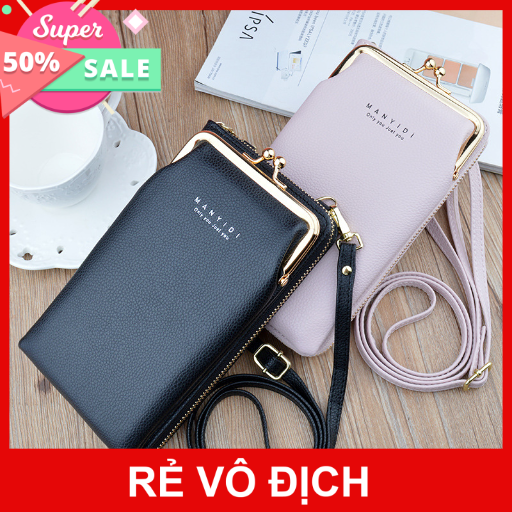 [6 MÀU] Ví Nữ Ví Cầm Tay Dài - Túi Đeo Chéo Cao Cấp Sang Trọng Phong Cách Hàn Quốc TVNN262 - Backpackworld HCM