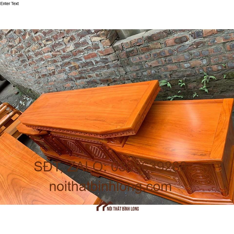 Kệ tivi Vat gỗ gõ đỏ