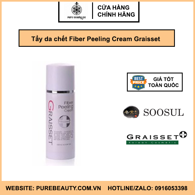 Tẩy da chết Fiber Peeling Cream Graisset