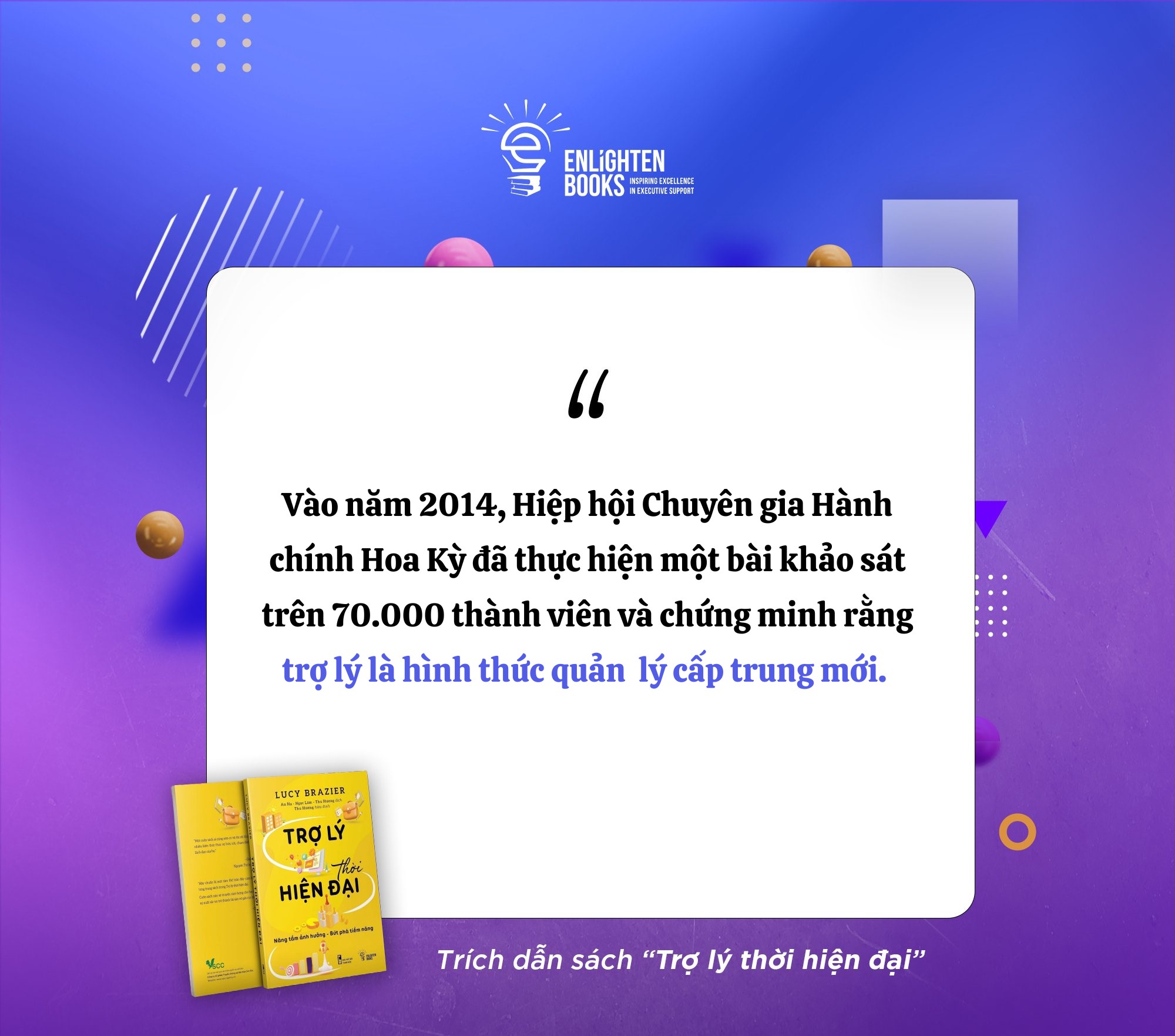 Sách TRỢ LÝ THỜI HIỆN ĐẠI - BÍ QUYẾT THÀNH CÔNG CHO NGƯỜI LÀM TRỢ LÝ &amp; CHUYÊN VIÊN HÀNH CHÍNH THỜI 4.0