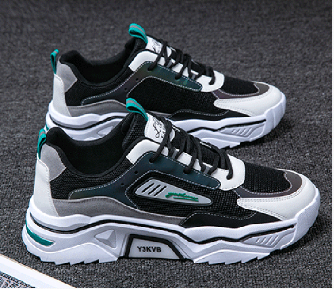 Hình ảnh Giày thể thao sneaker nam cổ thấp, giày đế tăng chiều cao mẫu mới k1