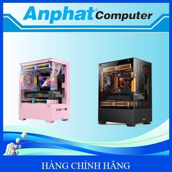 Vỏ Máy Tính Case VSP Aqual X3 Hồng/Đen – Hàng Chính Hãng