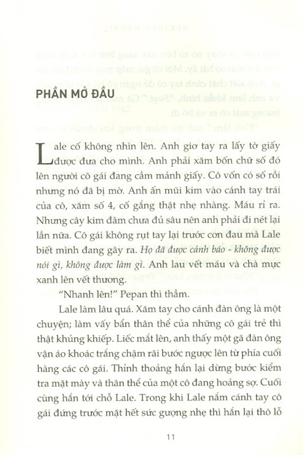 Sách Thợ Xăm Ở Auschwitz - ảnh 3