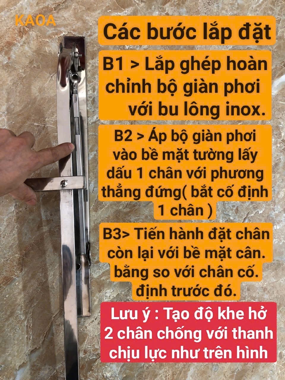 Gía phơi quần áo gấp gọn chân chống tự động thế hệ mới c( SU304 BH 24 THÁNG)