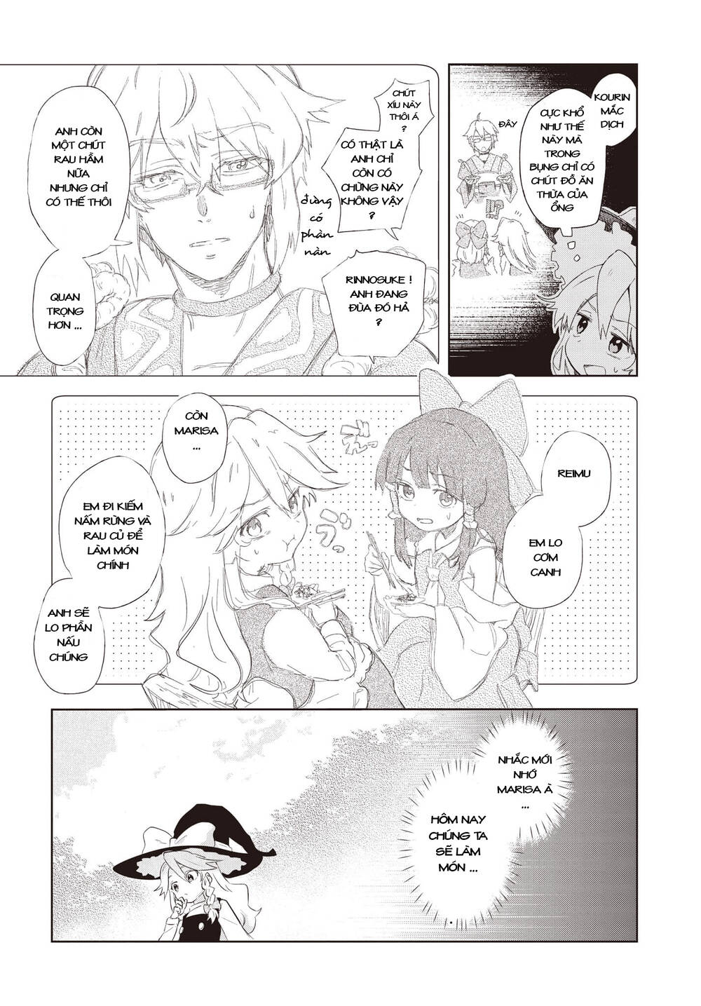 harapeko - bữa tối phước lành của một marisa sắp chết đói chapter 1 7