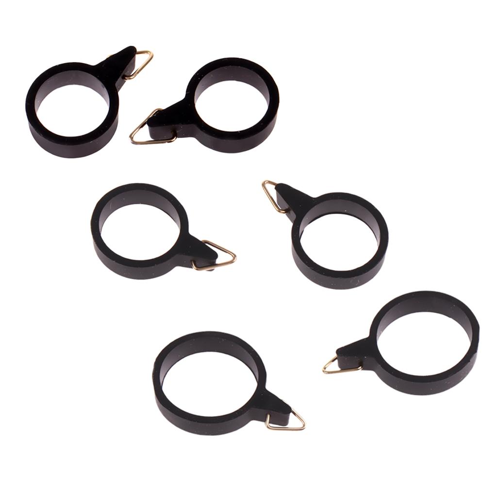 4pcs  Fishing Rod Hook Keeper Small Fishing Tools Gear Accessories