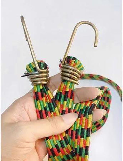 Dây Thun Ràng Buộc Hàng Co Dãn Chắc Chắn Nhiều Màu Dài 1.6M