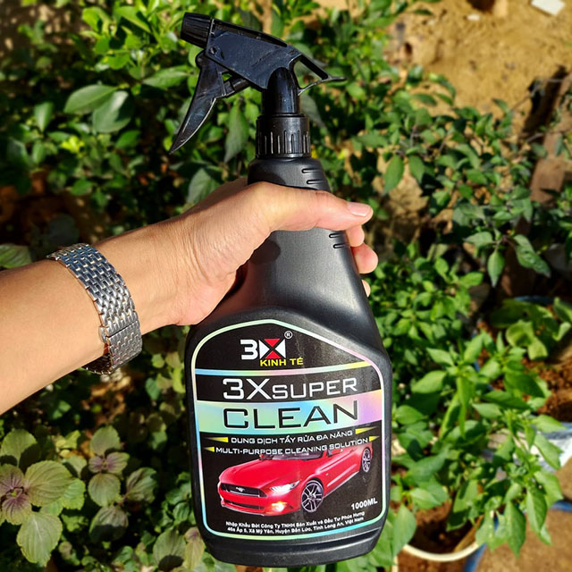 Dung dịch tẩy rửa xe máy 3X 100ml và OCEAN 500ml