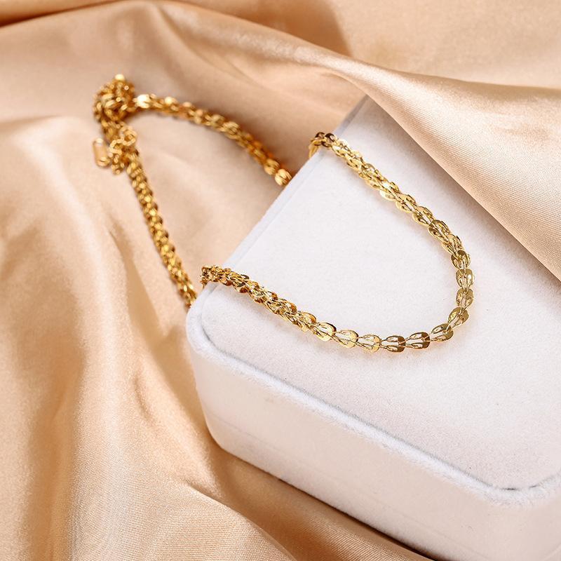 Dây chuyền titan không đen rỉ VC75 PT Jewelry & Accessories Chain Trang Sức Women Vòng Cổ Nữ