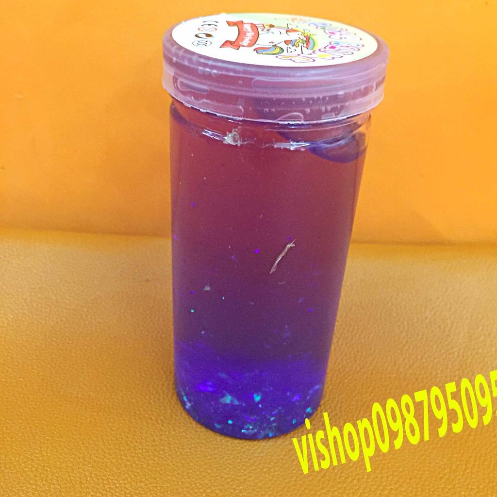 SLIME Hình Chai Kim Tuyến Thủy Tinh nhiều màu cực đẹp thiết kế độc đáo ấn tượng Đồ chơi Slam Gudetama