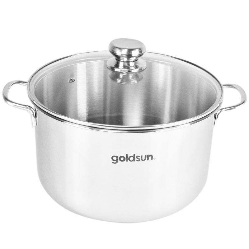 Nồi luộc gà Goldsun 28cm GPO2100-28S - Hàng Chính Hãng