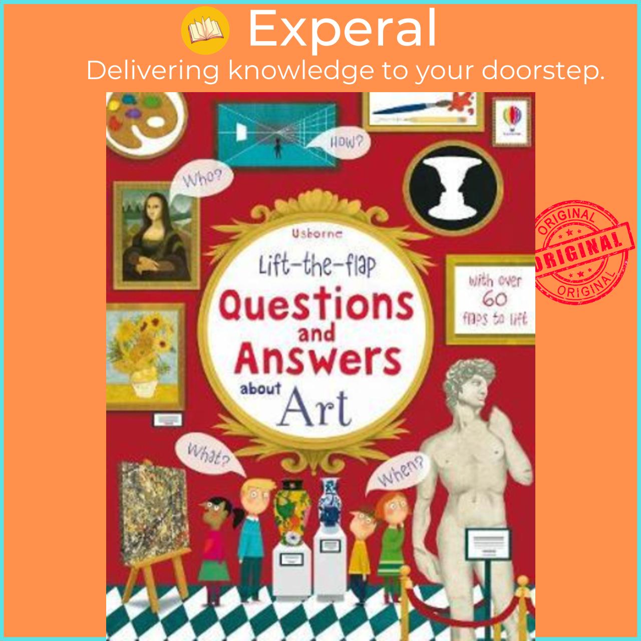 Sách - Lift the Flap Questions & Answers About Art by Katie Daynes Marie-Eve Tremblay